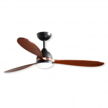 52" TroposAir Koho 3-Blade Ceiling Fan with LED Light - Oil Rubbed Bronze