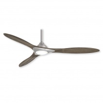 60" Minka Aire F868L-BN - Sleek Ceiling Fan - Seasoned Wood Blades