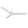 54" Minka Aire Java Ceiling Fan F753-WHF - Flat White Finish