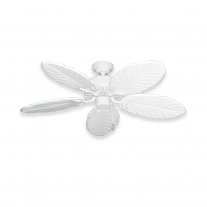 42" Indoor/Outdoor Tropical Ceiling Fan - Pure White Dixie Belle 150 Series - Sealed Solid Wood Blades