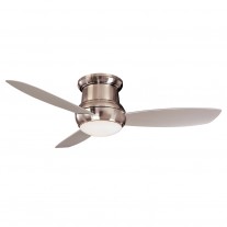 Concept II WET F474L-BNW 52" Outdoor Ceiling Fan by Minka Aire - Brushed Nickel Wet