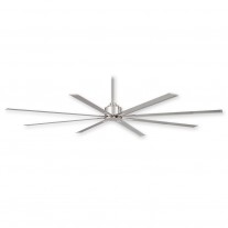 84" Minka Aire Xtreme H2O Ceiling Fan - F896-84-BNW Brushed Nickel Wet (formerly called Slipstream XXL fan)