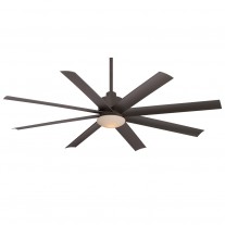 65" Minka Aire Slipstream Ceiling Fan - F888L-ORB Oil Rubbed Bronze - UL Wet Rated