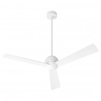 Oxygen 3-114-6 RONDURE 54" Three Blade Ceiling Fan - White