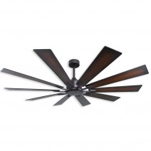 66" TroposAir Fusion WiFi Enabled Ceiling Fan - Oil Rubbed Bronze - With 2-sided reversible Blades
