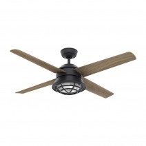 54" Casablanca Seafarer Outdoor Ceiling Fan With LED Module - 59574 - Natural Iron