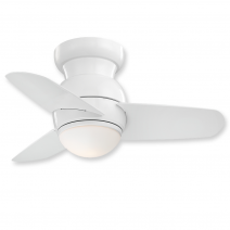 Minka Aire Spacesaver F510L-WH - LED - 26" Ceiling Fan White
