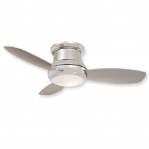 Minka Aire Concept II F518L-PN - LED - 44" Ceiling Fan Polished Nickel