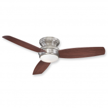 Minka Aire Traditional Concept F594L-PW- 52"" LED  Ceiling Fan Pewter
