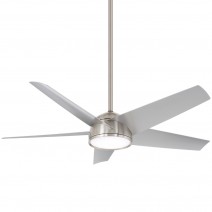 Minka Aire F781L-BNW CHUBBY 58" Five Blades w/ LED Ceiling Fan - BRUSHED NICKEL