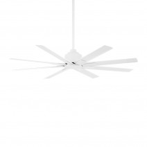 Minka Aire F896-52-WHF XTREME H20 52" Eight Blades Ceiling Fan - FLAT WHITE