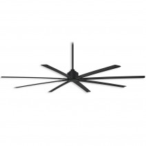 84" Minka Aire Xtreme H2O Ceiling Fan - F896-84-CL - Coal Finish with Coal Blades