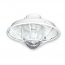 FL155 Lantern Style Fan Light - Pure White