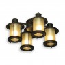 FL450 Mission Style Ceiling Fan Light - Oil Rubbed Bronze