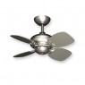 Mini Breeze Ceiling Fan w/ Small Satin Steel Blades