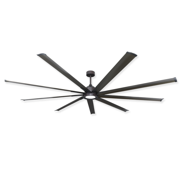 TroposAir 96 Inch Liberator WiFi Ceiling Fan - Outdoor Rated - Oil