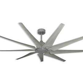 72" Liberator Brushed Nickel w/ Stone Blades