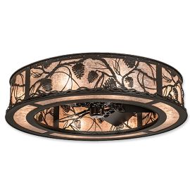 Meyda Wide Whispering Pines Outdoor 197743 45" Chandel-Air Fan