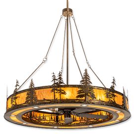 Meyda Wide Tall Pines Outdoor 201990 72" Chandel-Air Fan