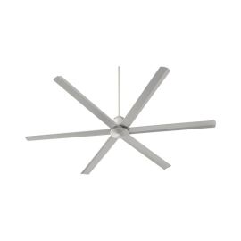 Quorum 20806-65 TITUS 80” Ceiling Fan - Satin Nickel