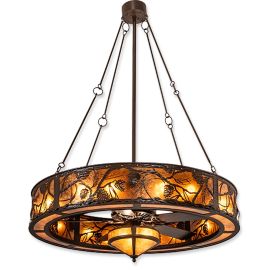 Meyda Wide Whispering Pines Outdoor 214539 52" Chandel-Air Fan