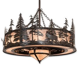 Meyda Wide Elk at Dusk Outdoor 217006 46" Chandel-Air Fan