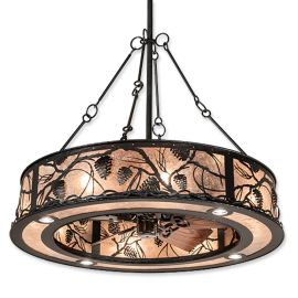 Meyda Wide Whispering Pines Outdoor 218525 45" Chandel-Air Fan