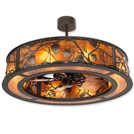 Meyda Wide Whispering Pines Outdoor 219293 44" Chandel-Air Fan