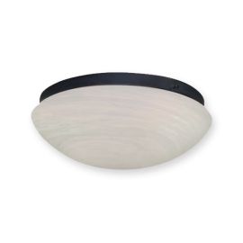 FL21 Fitter w/ 167 Scavo Glass Fan Light - Oil Rubbed Bronze Shown