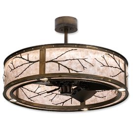 Meyda Wide Fulton Branches Outdoor 224892 36" Chandel-Air Fan