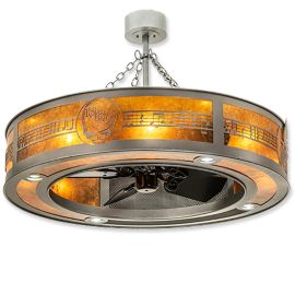 Meyda Wide Personalized RBQ Outdoor 230404 44" Chandel-Air Fan