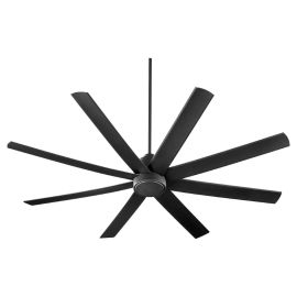 Oxygen 3-100-15 COSMO 70" Eight Blades Ceiling Fan - Black