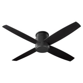 Oxygen 3-102-15 OSLO 52" Four Blades Hugger Ceiling Fan - Black