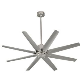 Oxygen 3-112-24 FLEET 56" Eight Blade Ceiling Fan - Satin Nickel