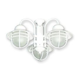 FL362PW Nautical Outdoor Fan Light - Pure White