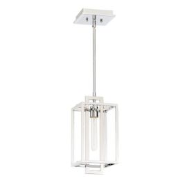 7"W Craftmade Cubic - 1 Light Mini Pendant - 41591-CH - Chrome