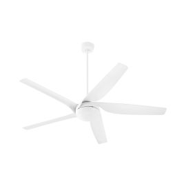 Quorum 41655-8 FURY 65" Contemporary Ceiling Fan - Studio White41655-8