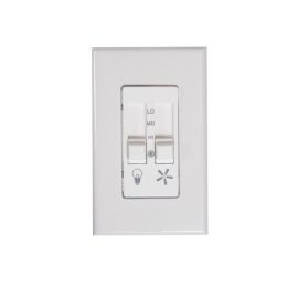 423L Fan and Light Control - Available in White or Bisque