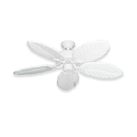 42" Dixie Belle 150 - Pure White Carved Leaf Blades
