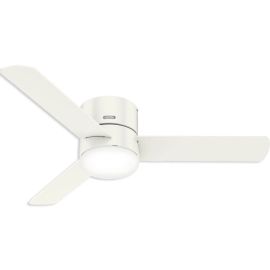 52" Hunter Minimus indoor Ceiling Fan With LED Module - 51433 - Fresh White
