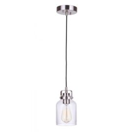4.88"W Craftmade Foxwood - 1 Light Mini Pendant - 53691-BNK - Brushed Polished Nickel