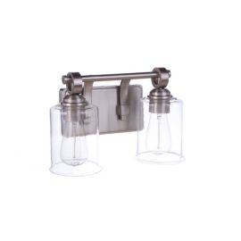 13.75"W Craftmade Romero - 2 Light Vanity - 56402-BNK - Brushed Polished Nickel