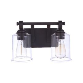 13.75"W Craftmade Romero - 2 Light Vanity - 56402-ESP - Espresso