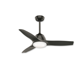 44" Casablanca Wisp Noble Bronze Finish with Noble Bronze Blades and Light Kit