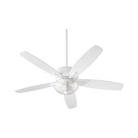 Quorum 7052-208 BREEZE 52 w/ LED Ceiling Fan - Studio White