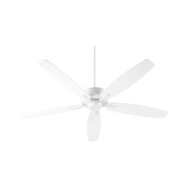 Quorum 7060-8 BREEZE 60" Transitional Ceiling Fan- Studio White