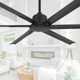 Big 72" Ceiling Fan - TroposAir Titan II in Matte Black