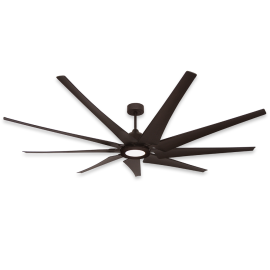 TroposAir 82" LIberator Ceiling Fan - Oil Rubbed Bronze w/ 18W LED Array Light