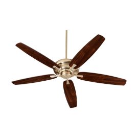 Quorum 90565-80 APEX 56" Ceiling Fan - Aged Brass