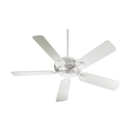 Quorum 91525-8 PINNACLE 52" Traditional Ceiling Fan - Studio White